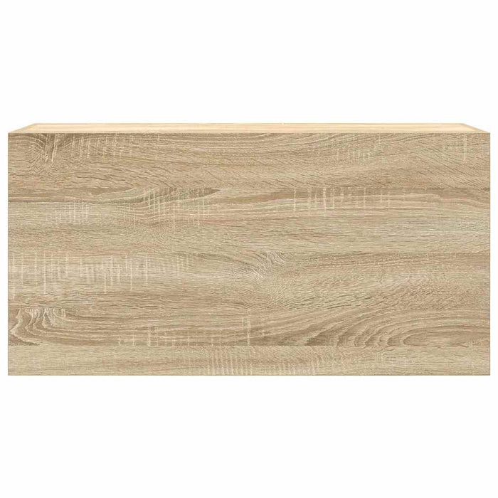Dulap perete baie, stejar sonoma, 80x25x40 cm, lemn prelucrat - WALTI WALTI