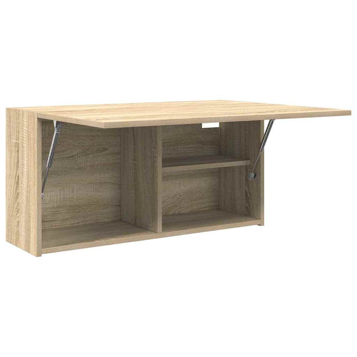 Dulap perete baie, stejar sonoma, 80x25x40 cm, lemn prelucrat - WALTI WALTI