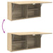 Dulap perete baie, stejar sonoma, 80x25x40 cm, lemn prelucrat - WALTI WALTI