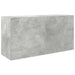 Dulap perete baie, gri beton, 80x25x40 cm, lemn prelucrat - WALTI WALTI