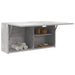 Dulap perete baie, gri beton, 80x25x40 cm, lemn prelucrat - WALTI WALTI