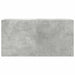 Dulap perete baie, gri beton, 80x25x40 cm, lemn prelucrat - WALTI WALTI