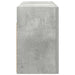 Dulap perete baie, gri beton, 80x25x40 cm, lemn prelucrat - WALTI WALTI
