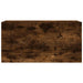 Dulap perete baie, stejar fumuriu, 80x25x40 cm, lemn prelucrat - WALTI WALTI