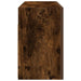 Dulap perete baie, stejar fumuriu, 80x25x40 cm, lemn prelucrat - WALTI WALTI