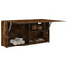 Dulap perete baie, stejar fumuriu, 80x25x40 cm, lemn prelucrat - WALTI WALTI