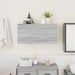 Dulap perete baie, gri sonoma, 80x25x40cm, lemn prelucrat - WALTI WALTI
