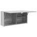Dulap perete baie, gri sonoma, 80x25x40cm, lemn prelucrat - WALTI WALTI