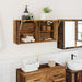 Dulap perete de baie, lemn vechi, 80x25x40 cm, lemn prelucrat - WALTI WALTI