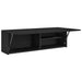 Dulap de perete de baie, negru, 100x25x30 cm, lemn prelucrat - WALTI WALTI