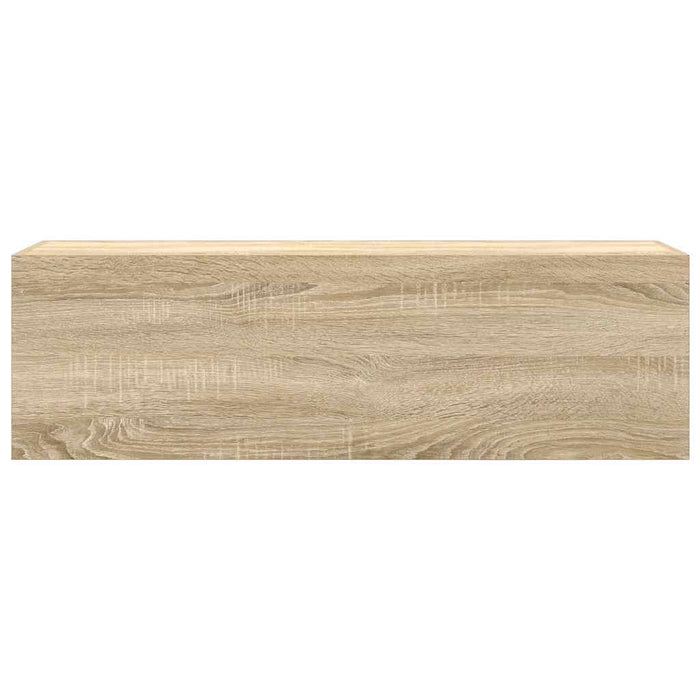 Dulap perete baie, stejar sonoma, 100x25x30 cm, lemn prelucrat - WALTI WALTI
