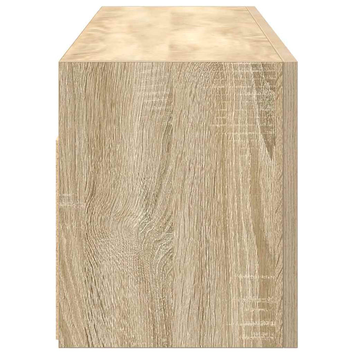 Dulap perete baie, stejar sonoma, 100x25x30 cm, lemn prelucrat - WALTI WALTI