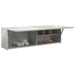 Dulap perete baie, gri beton, 100x25x30 cm, lemn prelucrat - WALTI WALTI