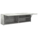 Dulap perete baie, gri beton, 100x25x30 cm, lemn prelucrat - WALTI WALTI