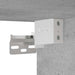 Dulap perete baie, gri beton, 100x25x30 cm, lemn prelucrat - WALTI WALTI