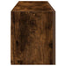 Dulap perete baie, stejar fumuriu, 100x25x30 cm, lemn prelucrat - WALTI WALTI
