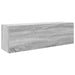 Dulap perete baie, gri sonoma, 100x25x30 cm, lemn prelucrat - WALTI WALTI
