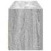 Dulap perete baie, gri sonoma, 100x25x30 cm, lemn prelucrat - WALTI WALTI