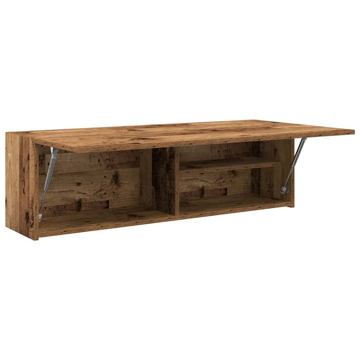 Dulap perete de baie, lemn vechi, 100x25x30 cm, lemn prelucrat - WALTI WALTI