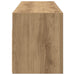 Dulap perete baie stejar artizanal, 100x25x30 cm lemn prelucrat - WALTI WALTI