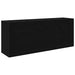 Dulap de perete de baie, negru, 100x25x40 cm, lemn prelucrat - WALTI WALTI