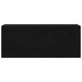 Dulap de perete de baie, negru, 100x25x40 cm, lemn prelucrat - WALTI WALTI