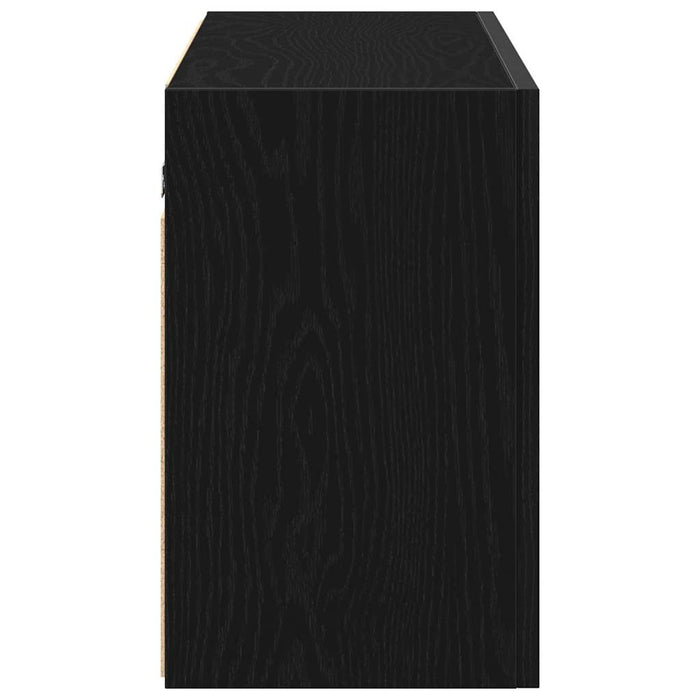 Dulap de perete de baie, negru, 100x25x40 cm, lemn prelucrat - WALTI WALTI