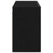 Dulap de perete de baie, negru, 100x25x40 cm, lemn prelucrat - WALTI WALTI
