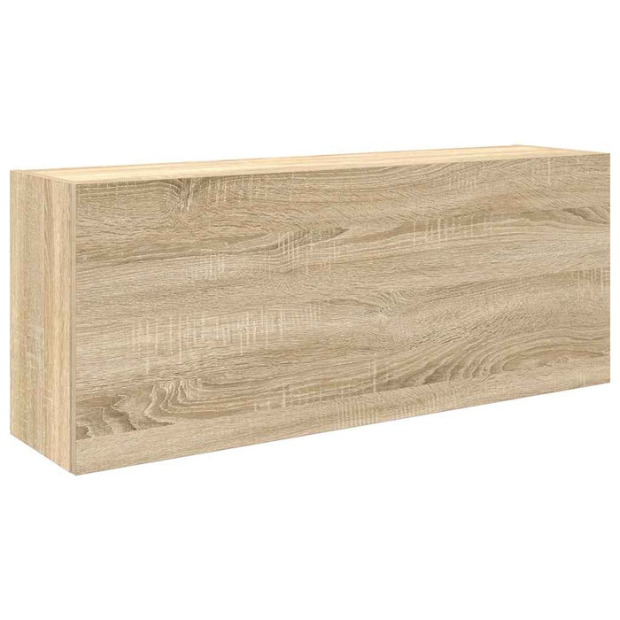 Dulap perete baie, stejar sonoma, 100x25x40 cm, lemn prelucrat - WALTI WALTI