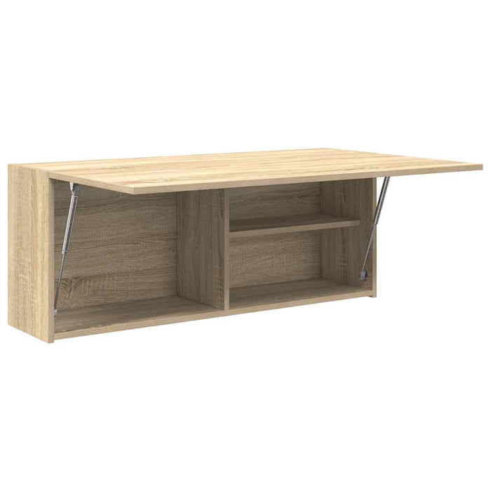 Dulap perete baie, stejar sonoma, 100x25x40 cm, lemn prelucrat - WALTI WALTI