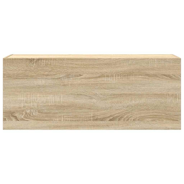 Dulap perete baie, stejar sonoma, 100x25x40 cm, lemn prelucrat - WALTI WALTI