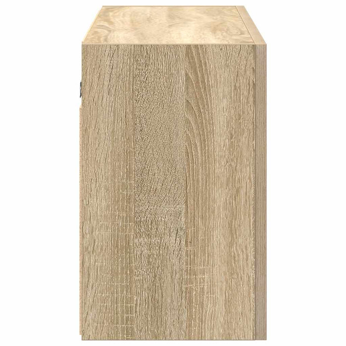 Dulap perete baie, stejar sonoma, 100x25x40 cm, lemn prelucrat - WALTI WALTI