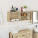 Dulap perete baie, stejar sonoma, 100x25x40 cm, lemn prelucrat - WALTI WALTI