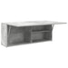 Dulap perete baie, gri beton, 100x25x40 cm, lemn prelucrat - WALTI WALTI