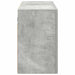 Dulap perete baie, gri beton, 100x25x40 cm, lemn prelucrat - WALTI WALTI