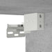 Dulap perete baie, gri beton, 100x25x40 cm, lemn prelucrat - WALTI WALTI