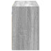 Dulap perete baie, gri sonoma, 100x25x40 cm, lemn prelucrat - WALTI WALTI
