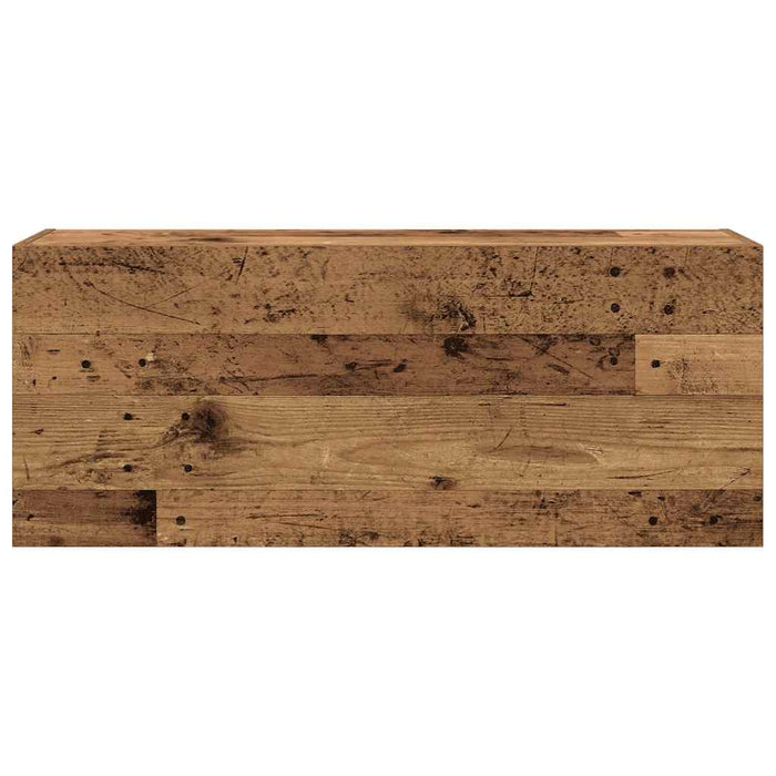 Dulap perete de baie, lemn vechi, 100x25x40 cm, lemn prelucrat - WALTI WALTI