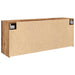 Dulap perete de baie, lemn vechi, 100x25x40 cm, lemn prelucrat - WALTI WALTI