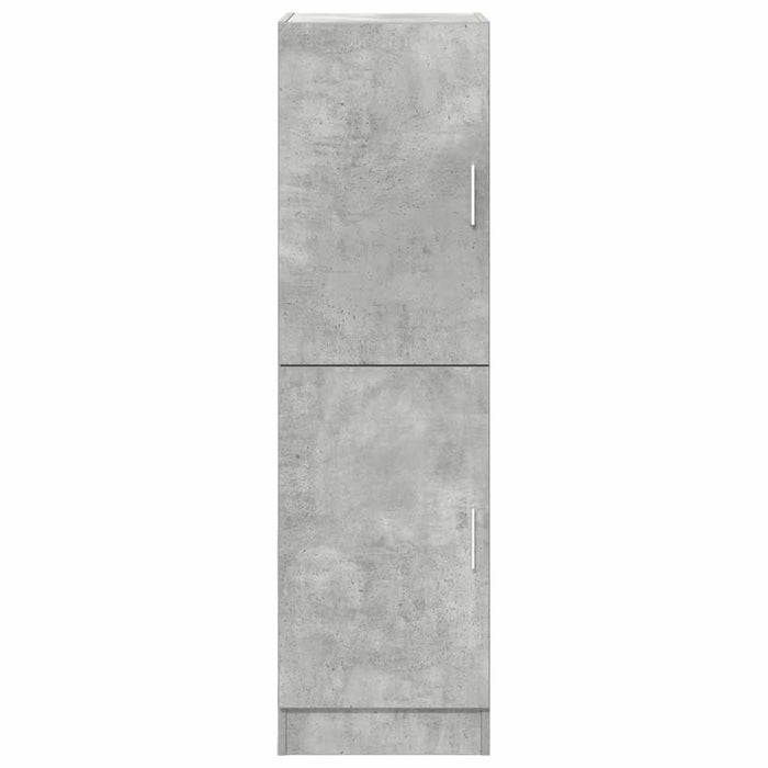 Dulap de bucătărie, gri beton 38x41,5x131,5 cm lemn prelucrat WALTI