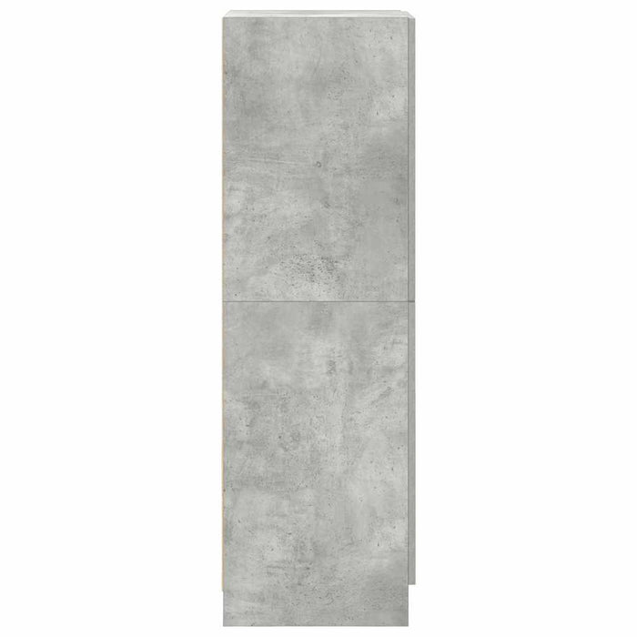 Dulap de bucătărie, gri beton 38x41,5x131,5 cm lemn prelucrat WALTI