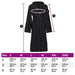Halat de baie KINN Negru XXXL Bumbac - WALTI WALTI