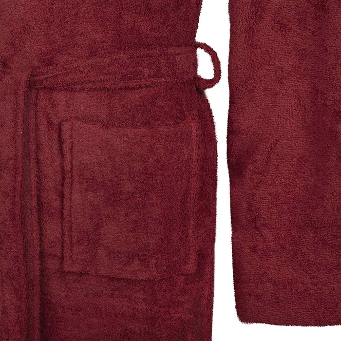 Halat de baie KINN Roșu XL Bumbac - WALTI WALTI