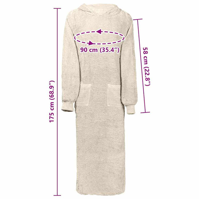 Rochie de Noapte KINN Crem xxl Bumbac - WALTI WALTI