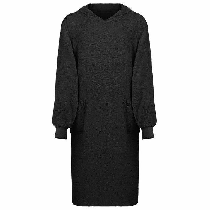 Hanorac pătură KINN Negru XL Bumbac - WALTI WALTI