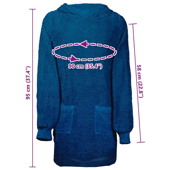 Rochie de Noapte Bleumarin l Bumbac - WALTI WALTI