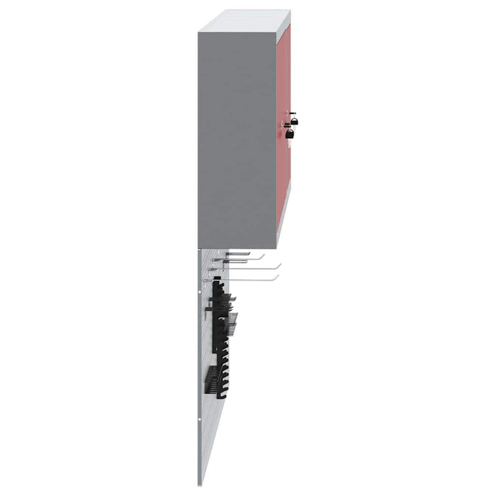 Set dulap de unelte 5 buc. Roșu Oțel vopsit electrostatic - WALTI WALTI