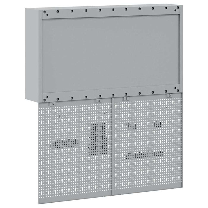 Set dulap de unelte 3 buc. Roșu Oțel vopsit electrostatic WALTI