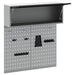Set dulap de unelte 3 pcs Negru Oțel vopsit electrostatic - WALTI WALTI