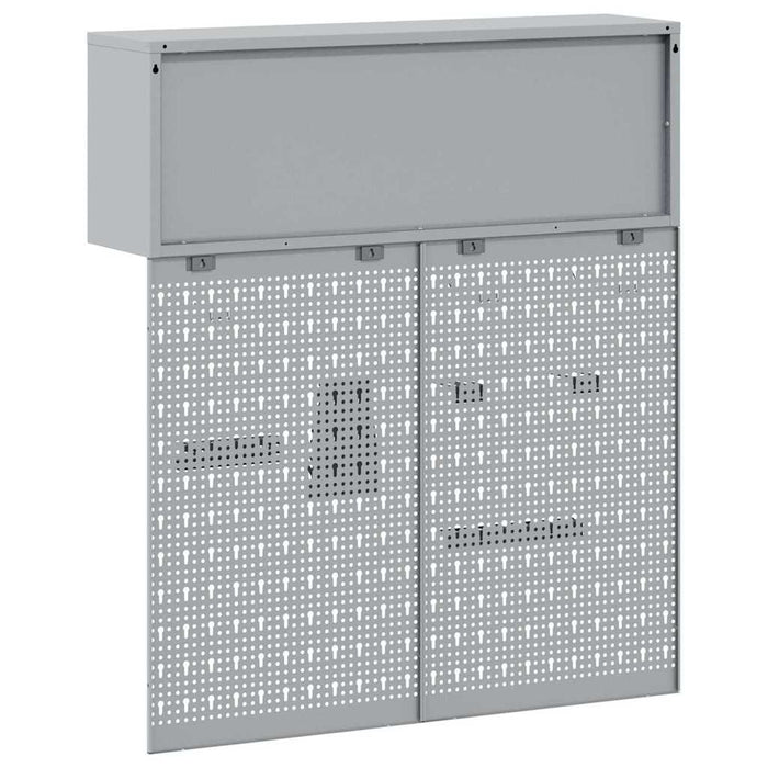 Set dulap de unelte 3 pcs Negru Oțel vopsit electrostatic - WALTI WALTI
